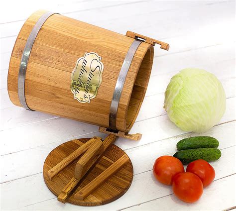 Personalized Pickle Oak Barrel L L L L Wood Vat With A Etsy