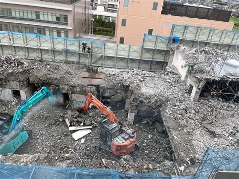 【越谷市役所旧本庁舎解体】今年4月に新本庁舎が竣工した越谷市役所。 大野やすし（オオノヤスシ） ｜ 選挙ドットコム