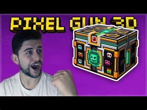 Pixel Gun 3D AMAZING MEGA SUPER CHEST OPENING THE LUCKIEST OPENING