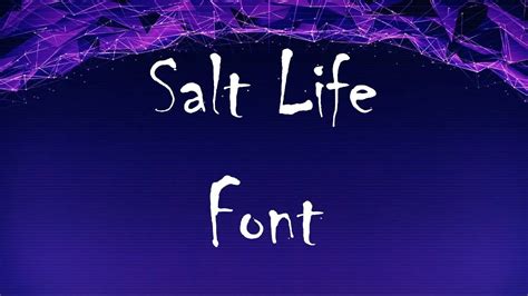 Salt Life Font Free Download