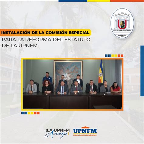 Presentan comisión de acompañamiento al proceso de reformas de la UPNFM