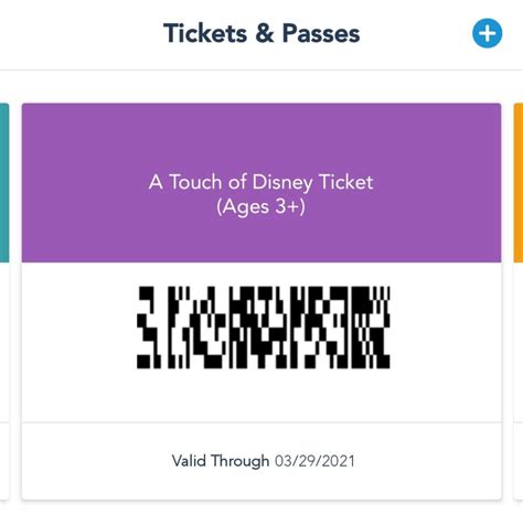 How To Add A Touch Of Disney Tickets To The Disneyland App Dvc Shop