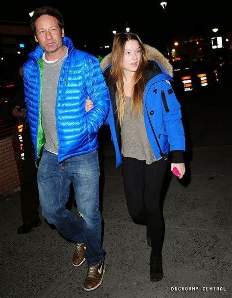 David Duchovny and daughter | David duchovny, Divorce, Gillian anderson