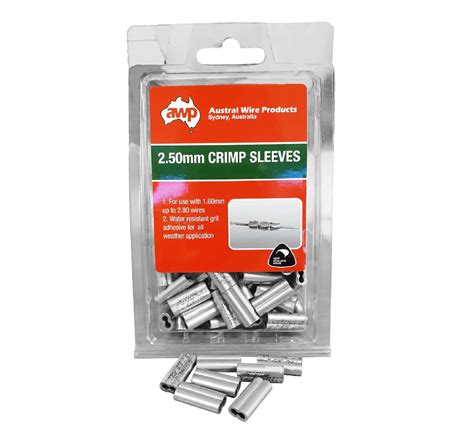 Awp Crimp Sleeve 25mm 100pk Dst Rural