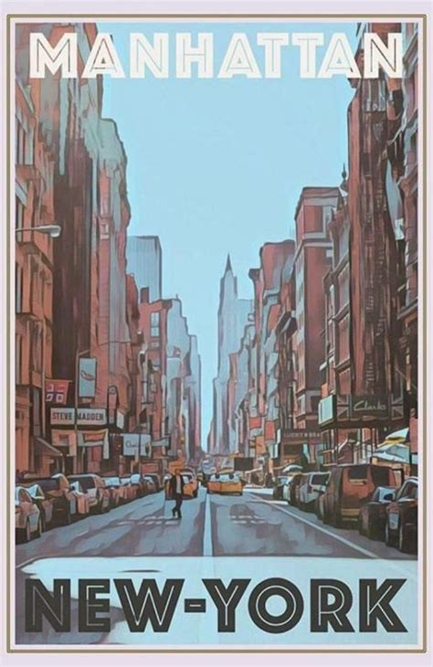 The Best Vintage Travel Posters New York City The Travel Tester