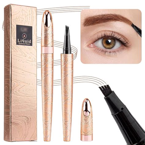 Bowjian Waterproof Eyebrow Pencil Microblade Eyebrow Pen