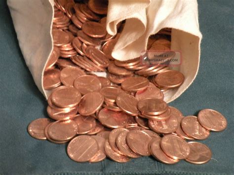 1974 S Lincoln Uncirculated Cent 50 00 Bag