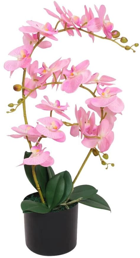 Vidaxl K Nstliche Orchidee Mit Topf Cm Rosa Ab