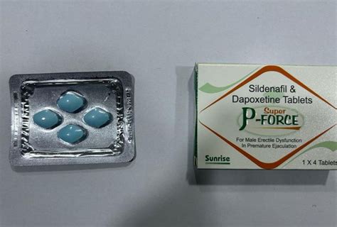 Super P Force Tablets For Erectile Dysfunction Packaging Type