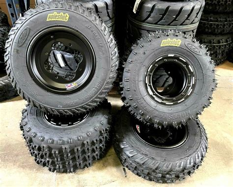 Dwt G3 Beadlock Rims Wheels Itp Mxr6 Tires Front Rear Mx Kit Trx 450r