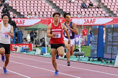 【第108回日本選手権】男子100m 予選1組：第108回 日本陸上競技選手権大会