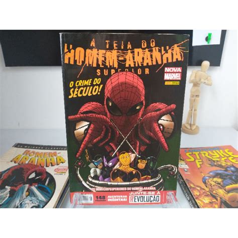 Hq A Teia Do Homem Aranha Superior Panini Shopee Brasil