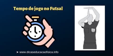 Qual é a Duração de uma partida de Futsal? | Dicas Educação Física