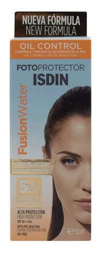 Protector Solar Isdin Fps 50 Fusion Water En Fluído De 50 Ml Envío gratis