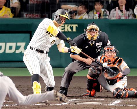 【阪神】佐藤輝の20号2ランで追加点 節目の一発は球団史上初、npb7人目の新人から3年連続20本塁打 ライブドアニュース