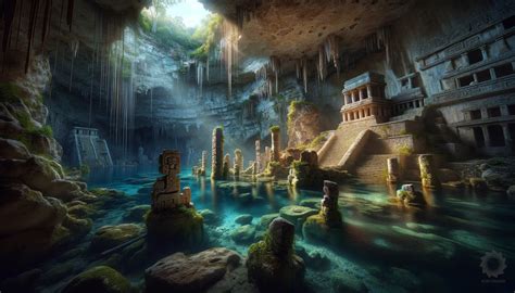 Mayan Cenote by kortmahler on DeviantArt