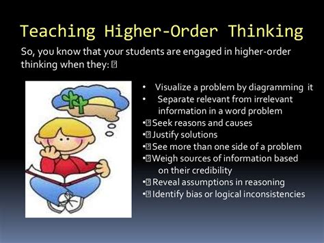 Teaching Higher Order Thinking And 21st Century Skills