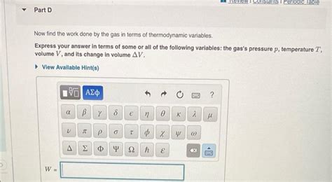 Solved Review Constants I Periodic Table Part D Now Find The Chegg