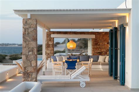 Villa Plaka Beach Naxos Luxury Villas Private Pools Orkos Villa Rentals