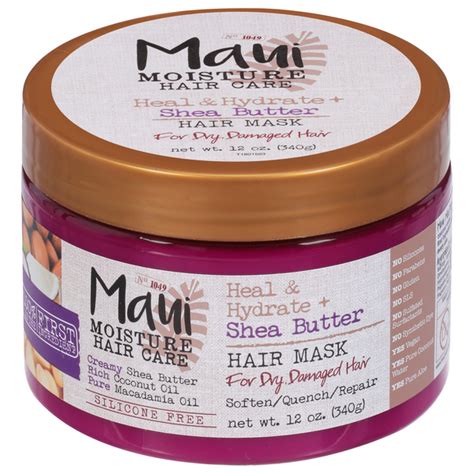 Save On Maui Moisture Heal And Hydrate Shea Butter Hair Mask Silicone