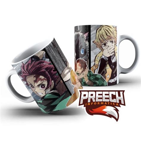 Caneca De Porcelana Anime Kimetsu No Yaiba Demon Slayer 11 Demon