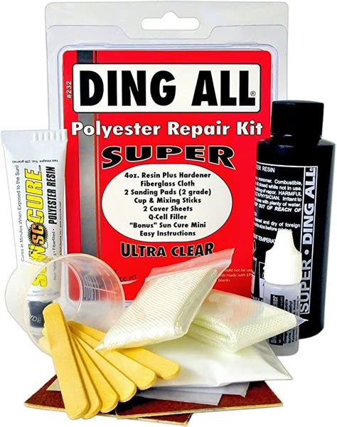 Ding All Super Polyester Repair Kit Surferswarehouse