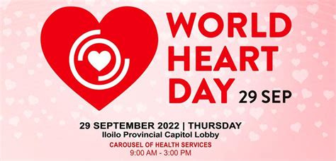 Iloilo To Host Phs 1st World Heart Day 2022 Celebration Iloilo