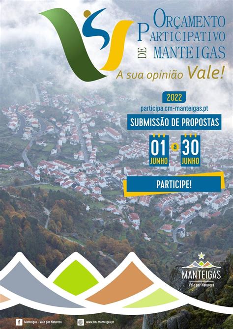 Orçamento Participativo de Manteigas 2022 Município de Manteigas