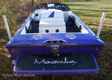 1997 Moomba Boomerang Boat In Lincoln Ne Item Dj5796 Sold Purple Wave