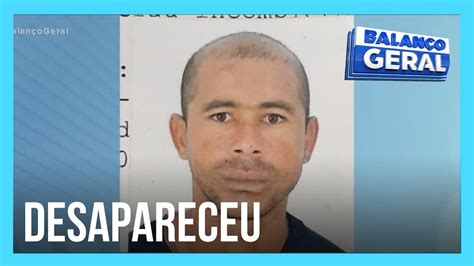 Pedreiro que saiu da Bahia para trabalhar em São Paulo some