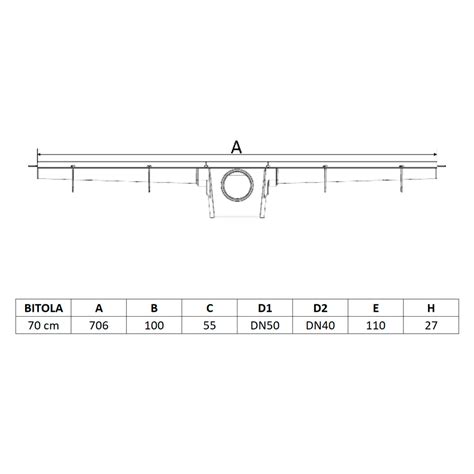 Ralo Linear Amanco 70 Cm Grelha Branca A Loja Do Mestre