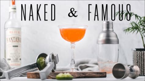Světové koktejly Naked and Famous ALKOHOL DRINK
