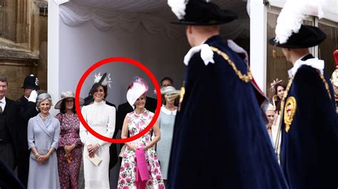 Prince William And Kate Middletons Sweet Moment At Order Of The Garter