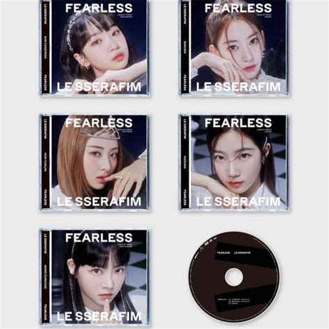 Wts Lfb Le Sserafim Fearless Japan Solo Jacket Ver Album With Weverse