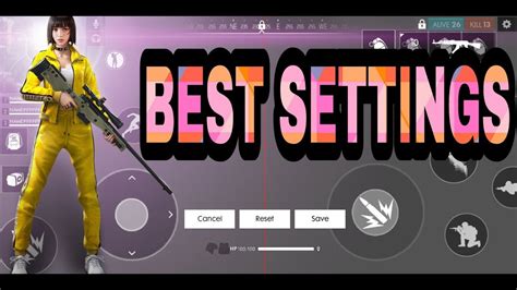 How To Set Up Best Control Custom Hud In Free Fire Tips And Tricks