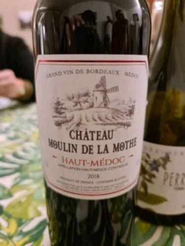 Uni Medoc Ch Teau Moulin De La Mothe Haut M Doc Vivino Us