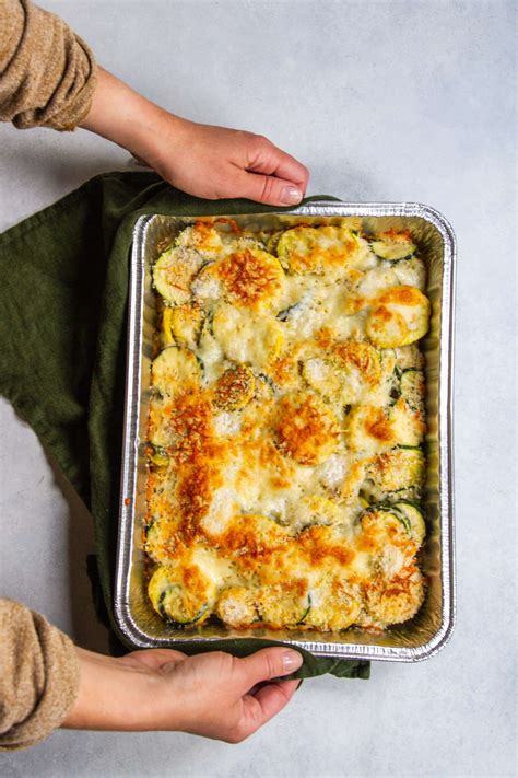 Zucchini au Gratin Recipe - Quick Zucchini Recipe - Sweetphi