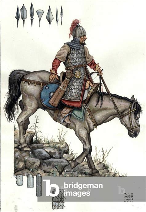 Image Of Middle Ages Soldier Of The Hungarian Heavy Cavalry 9th