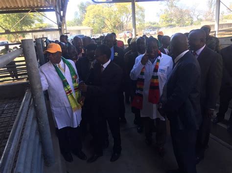 ZBC News Online On Twitter President Mnangagwa Touring The CSC In