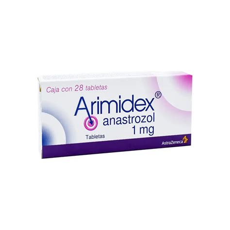 ARIMIDEX ANASTROZOL 1 MG CAJA CON 28 TABLETAS LAB ASTRAZENECA