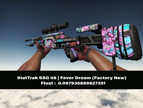 StatTrak SSG 08 Fever Dream FN CSGO SKINS KNIVES Video Gaming Gaming