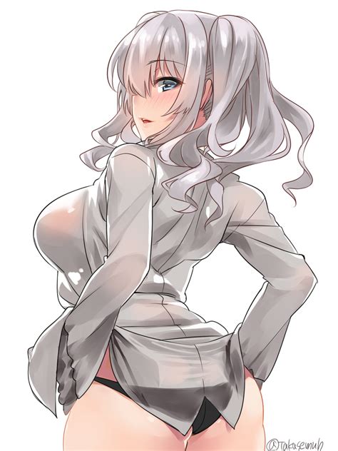 шк тк Shiratsuyu Kantai Collection Anime Ero Ass Oshiri попы