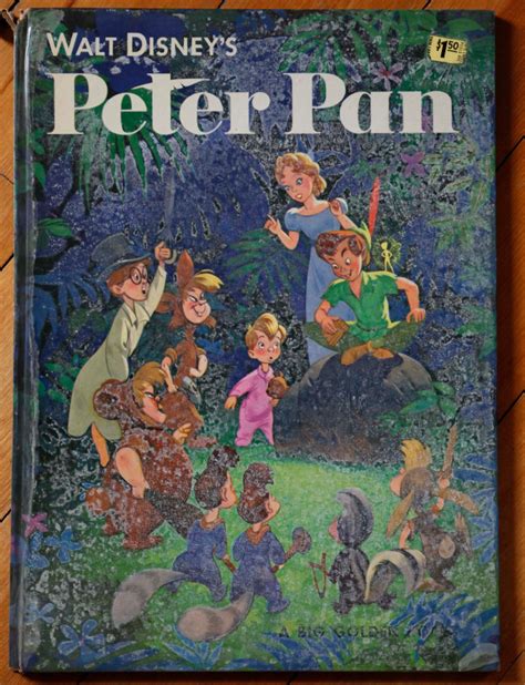 Edition Peter Pan Walt Disney Big Golden Book Vintage Etsy