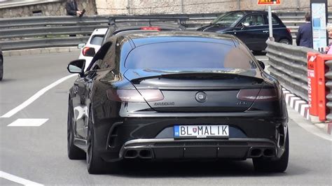 Brabus 700 Biturbo S63 Amg Coupe Brutal Exhaust Sound Youtube