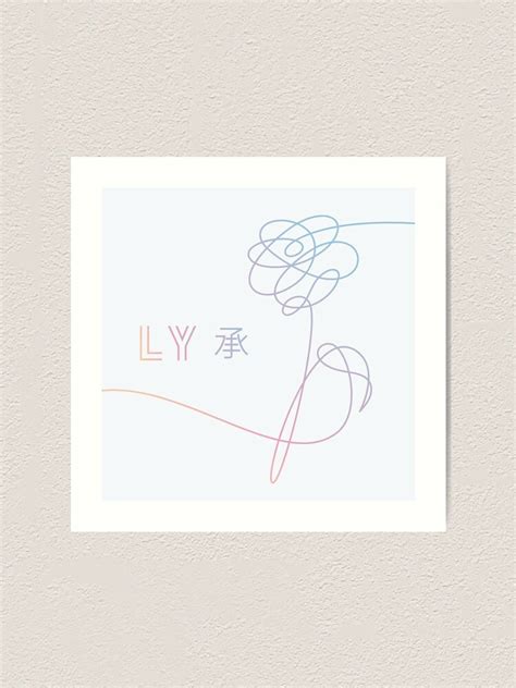 "BTS love yourself album cover" Art Print by khalilahamer | Redbubble