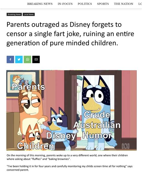Newest bluey media outrage... : r/bluey
