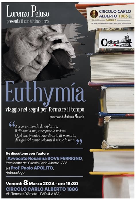 L Marzo A Padula La Presentazione Del Libro Euthym A Del