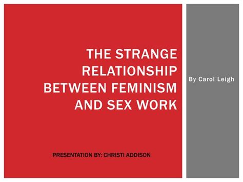 Feminism And Sex Work Ppt Free Download