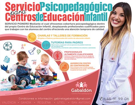 Servicio Psicopedag Gico Dirigido Para Centros De Educaci N Infantil