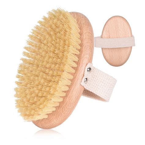 Long handle brush brosse sèche exfoliante en Sisal naturel outil de